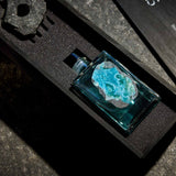 Larimar Breeze Flasche in der luxuriösen SENSE5-Holzbox verpackt